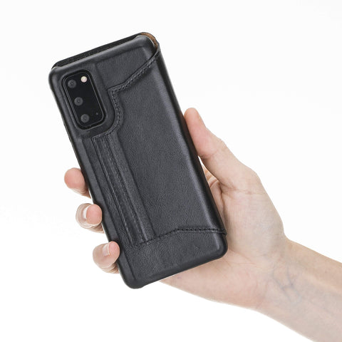Venice RFID Blocking Leather Wallet Stand Case for Samsung Galaxy S20
