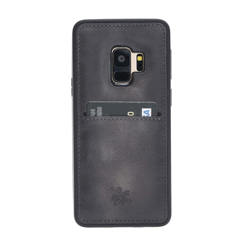 Cosa Snap On Leather Wallet Case for Samsung Galaxy S9