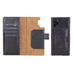 Funda tipo billetera de cuero con bloqueo RFID Florence para Samsung Galaxy Note 10 Plus