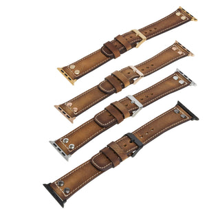 Como Leather Band Strap for Apple Watch