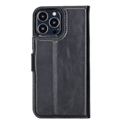 Ravenna RFID Blocking Detachable Leather Wallet Case for iPhone 13 Pro Max