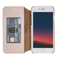 Venice RFID Blocking Leather Wallet Stand Case for iPhone 7