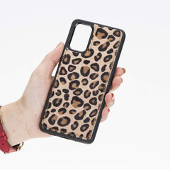 Funda de cuero Lucca Snap On para Samsung Galaxy S20 Plus