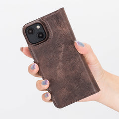 Florence RFID Blocking Leather Wallet Case for iPhone 14