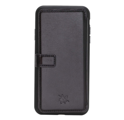 Funda tipo billetera delgada de cuero con bloqueo RFID Verona para iPhone XS Max