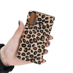 Funda tipo billetera de cuero con bloqueo RFID Florence para Samsung Galaxy S20