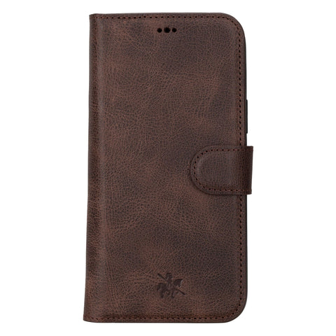 Funda tipo billetera de cuero desmontable con bloqueo RFID Ravenna para iPhone 15 Plus