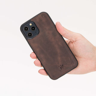Lucca Snap On Leather Case for iPhone 13 Pro