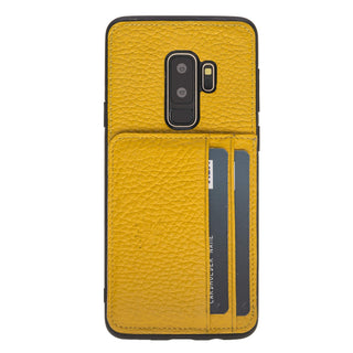 Pisa Snap On Leather Wallet Case with Stand for Samsung Galaxy S9 Plus