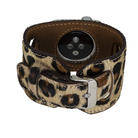 Ancona Leather Cuff Band Strap for Apple Watch