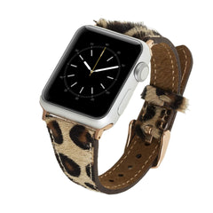 Messina Leather Slim Band Strap for Apple Watch