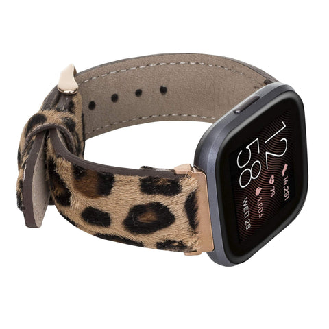 Tuscany Leather Watch Band for Fitbit Versa