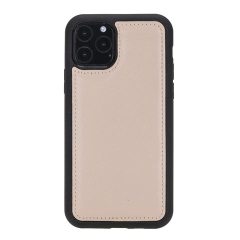 Funda de cuero Lucca Snap On para iPhone 11 Pro