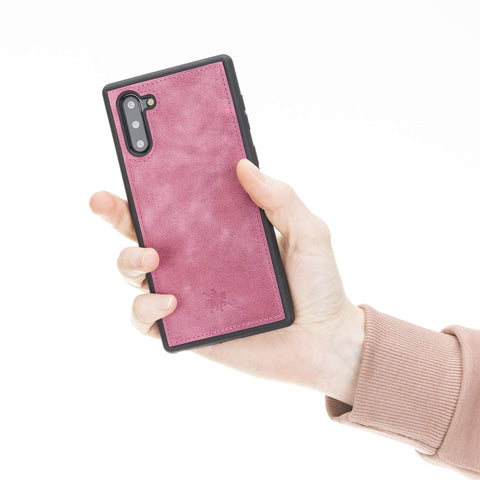 Funda de cuero Lucca Snap On para Samsung Galaxy Note 10