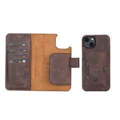 Florence RFID Blocking Leather Wallet Case for iPhone 14