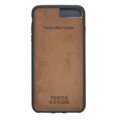 Verona - Funda tipo cartera delgada de piel con bloqueo RFID para iPhone 7 Plus
