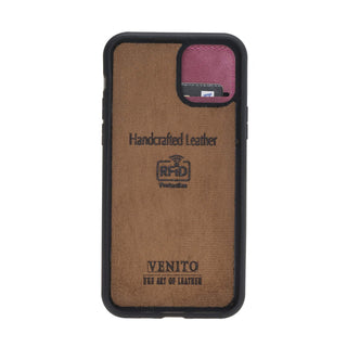 Verona Funda tipo billetera delgada de cuero con bloqueo RFID para iPhone 11 Pro