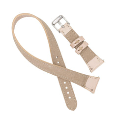 Correa de cuero Serena con doble envoltura para Galaxy Active 2