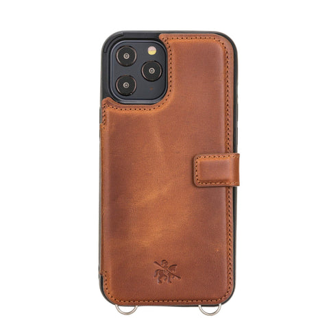 Fermo Leather Crossbody Wallet Phone Case for iPhone 12 Pro Max
