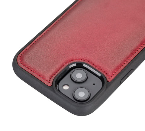 Lucca Snap On Leather Case for iPhone 14 Plus
