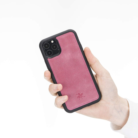 Funda de cuero Lucca Snap On para iPhone 11 Pro