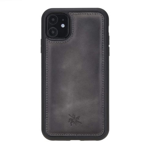 Lucca Snap On Leather Case for iPhone 11