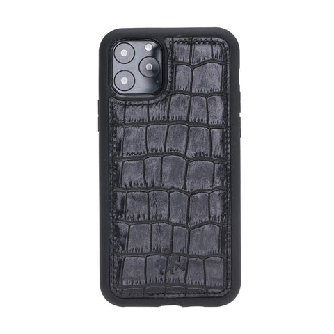 Funda de cuero Lucca Snap On para iPhone 11 Pro