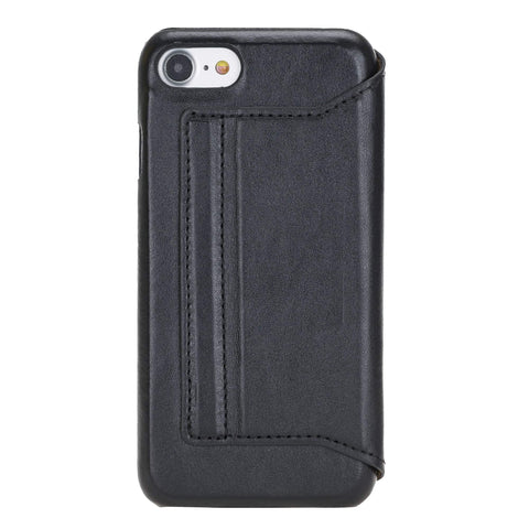 Estuche tipo billetera de cuero con bloqueo RFID Venice para iPhone 8