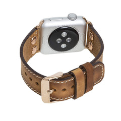 Correa de cuero Como para Apple Watch