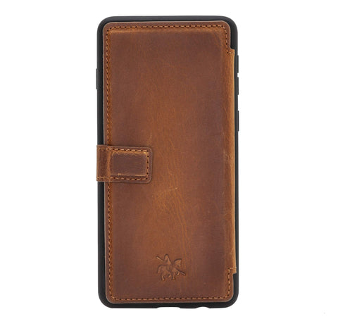 Verona RFID Blocking Leather Slim Wallet Case for Samsung Galaxy S10e