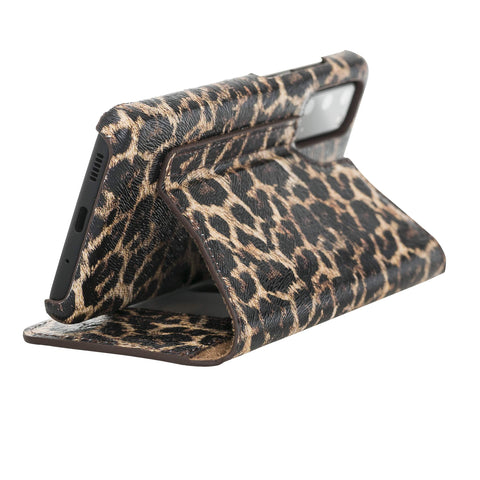 Venice RFID Blocking Leather Wallet Stand Case for Samsung Galaxy S20