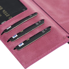 Verona - Funda tipo cartera delgada de piel con bloqueo RFID para Samsung Galaxy Note 10
