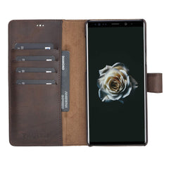 Funda tipo billetera de cuero con bloqueo RFID Florence para Samsung Galaxy Note 9
