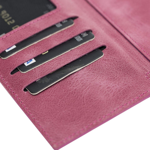 Verona Funda tipo billetera delgada de cuero con bloqueo RFID para Samsung Galaxy Note 10 Plus