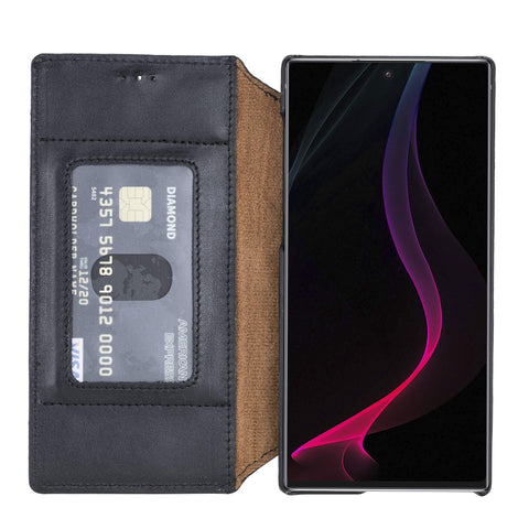 Venice RFID Blocking Leather Wallet Stand Case for Samsung Galaxy Note 10