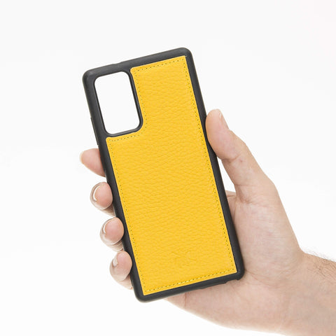 Funda de cuero Lucca Snap On para Samsung Galaxy Note 20