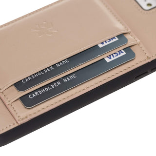 Pisa Snap On Leather Wallet Case with Stand for iPhone 8 Plus