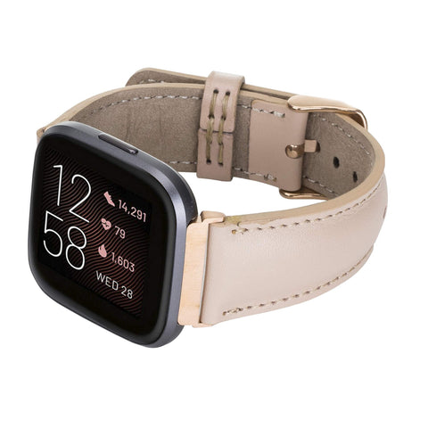 Tuscany Leather Watch Band for Fitbit Versa