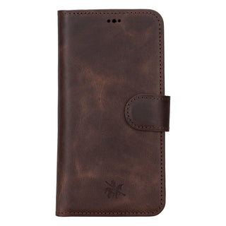 Ravenna RFID Blocking Detachable Leather Wallet Case for iPhone 15