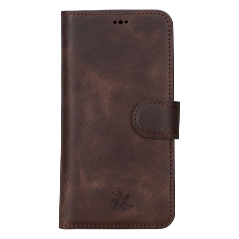 Ravenna RFID Blocking Detachable Leather Wallet Case for iPhone 15