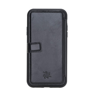 Verona Funda tipo billetera delgada de cuero con bloqueo RFID para iPhone 11