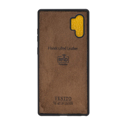 Verona Funda tipo billetera delgada de cuero con bloqueo RFID para Samsung Galaxy Note 10 Plus