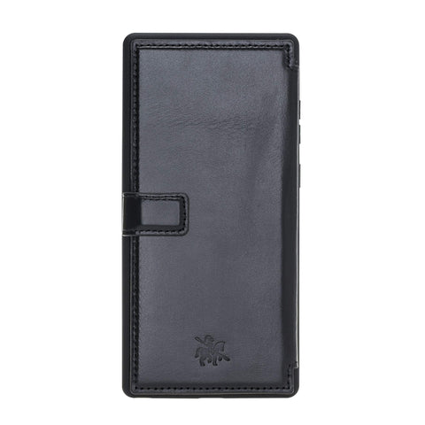 Verona Funda tipo billetera delgada de cuero con bloqueo RFID para Samsung Galaxy Note 10 Plus
