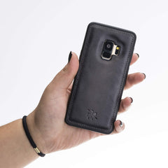Lucca Snap On Leather Case for Samsung Galaxy S9
