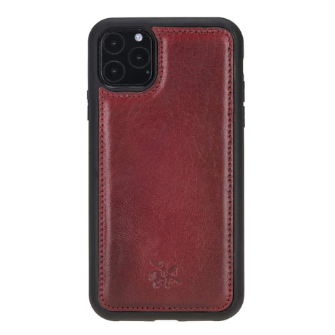 Funda de cuero Lucca Snap On para iPhone 11 Pro
