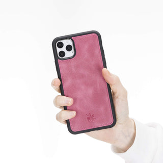Lucca Snap On Leather Case for iPhone 11 Pro Max