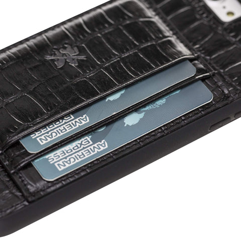 Pisa Snap On Leather Wallet Case with Stand for iPhone 6