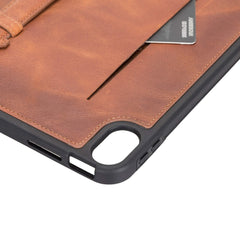 Funda tipo cartera de cuero Lecce para iPad Air 4 2020