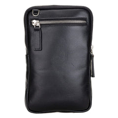 Ferrara Unisex Crossbody Leather Phone Purse