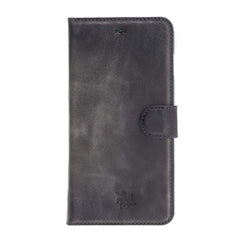 Funda tipo billetera de cuero con bloqueo RFID Florence para iPhone 7 Plus